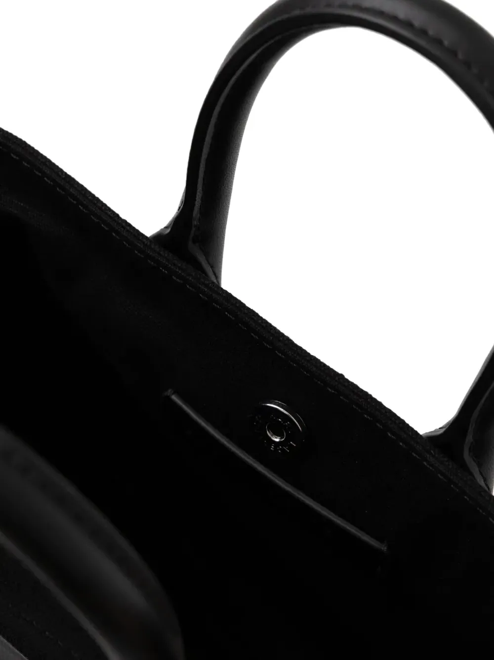 Shop Karl Lagerfeld Ikonik/k Tote Bag In 黑色