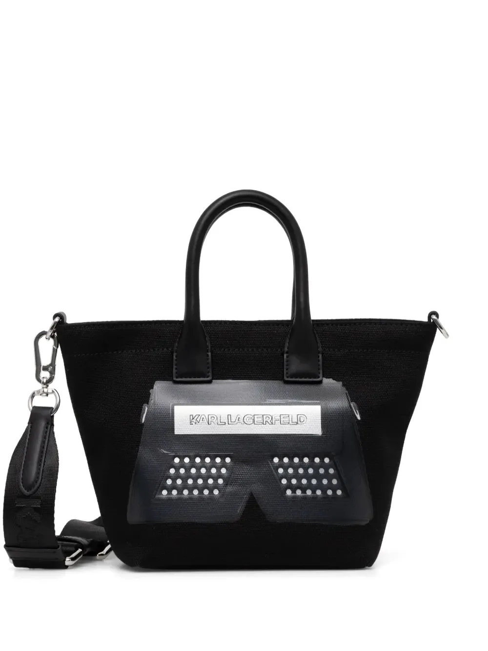 Karl Lagerfeld Ikonik/k Tote Bag In 黑色