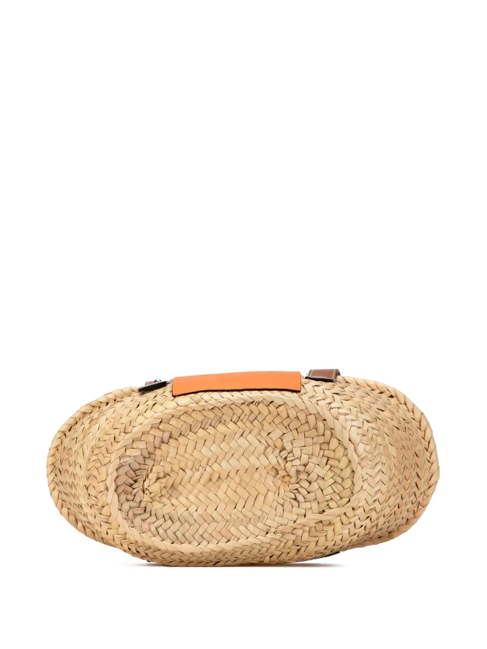 Cheap Loewe 2020 Mini Raffia Basket tote bag Women