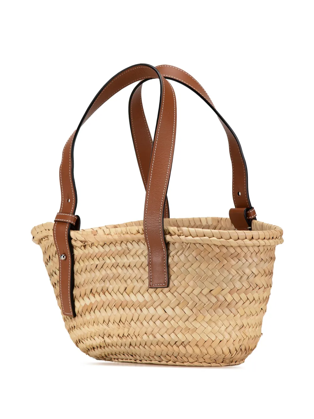 Cheap Loewe 2020 Mini Raffia Basket tote bag Women