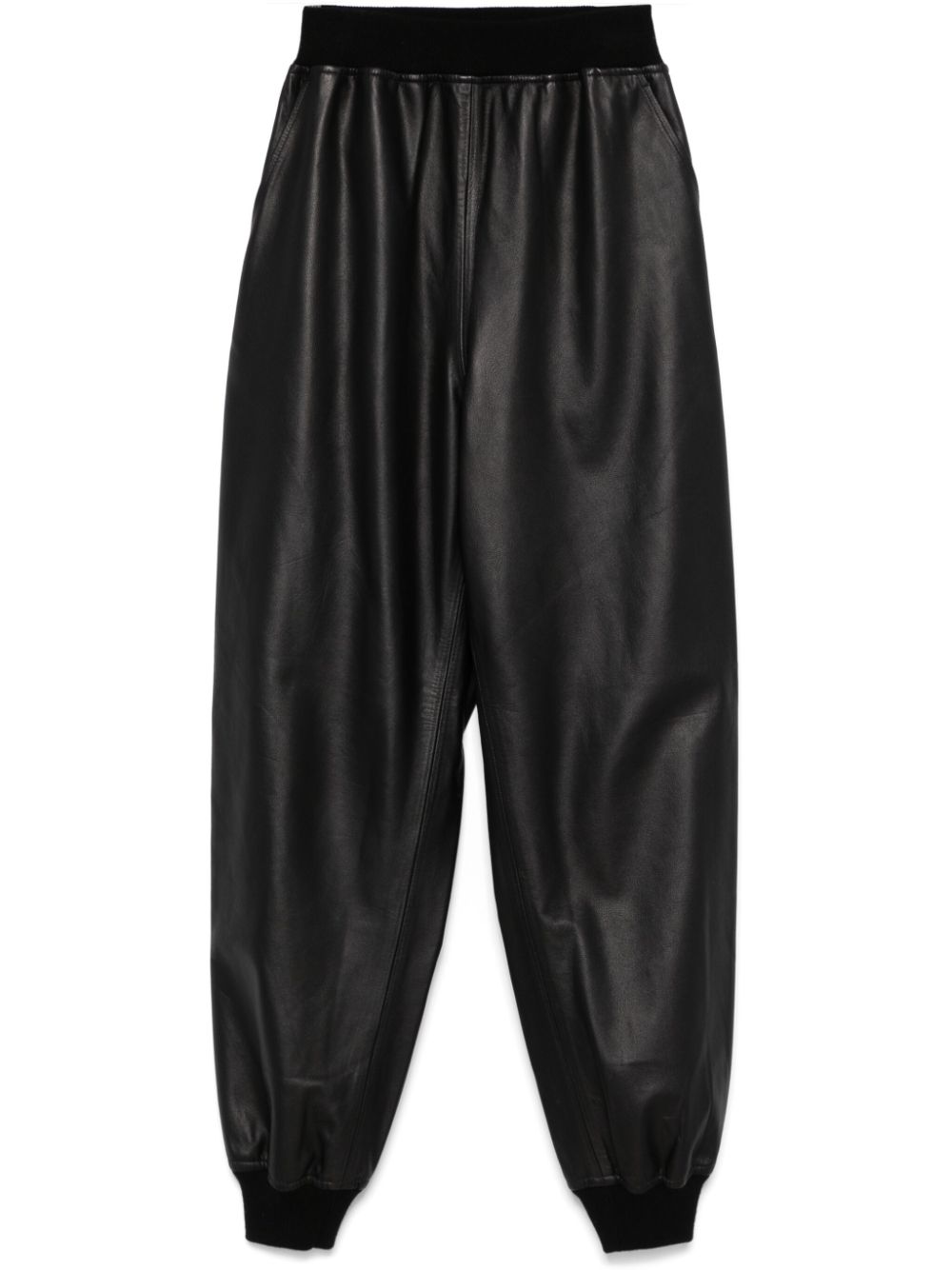 Frenckenberger leather trousers - Black