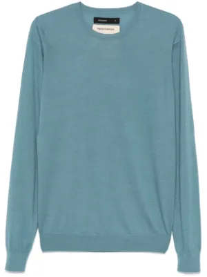 Supreme Small Box Logo Crewneck Sweatshirt | Blue | FARFETCH
