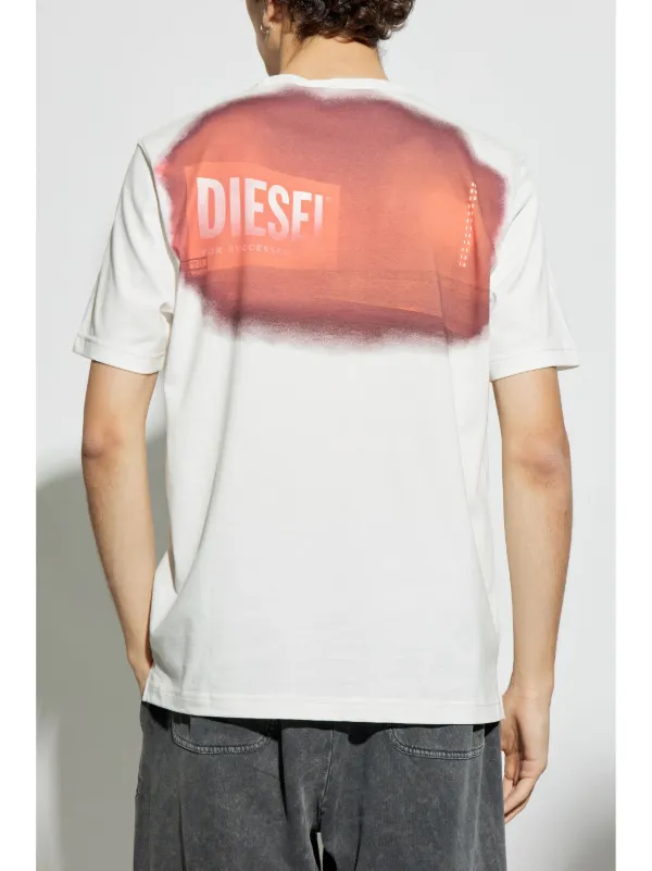 【送料&関税込】Diesel T-adjust-slits-r13 T-shirt Diesel T-Adjust-Slits-R13 T-shirt | White | FARFETCH
