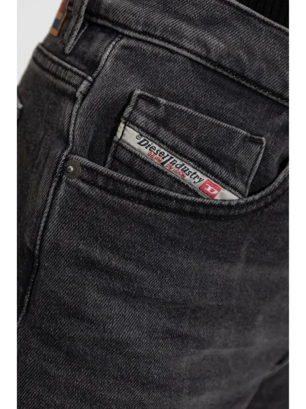 【送料&関税込】Diesel 1978 D Akemi Jeans In Black Denim Women's Flare Jeans | Black/Dark grey | Diesel 1978 D-Akemi