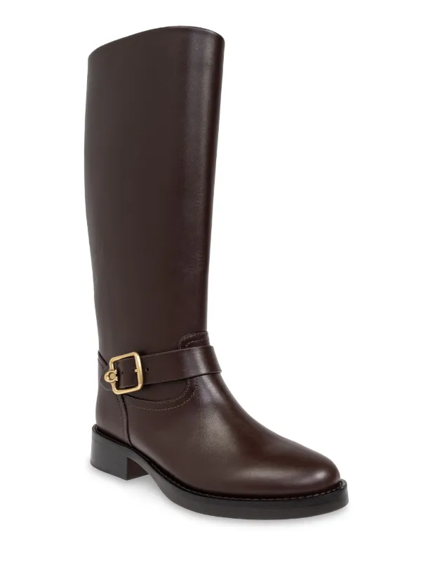 ロングブーツ Madeleine Basic Long Boots (5 cm, 3 COLOR) Coach Madeline Boots | Brown | FARFETCH