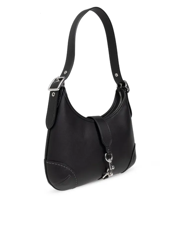 Coach Hamptons Handbag | Black | FARFETCH IN