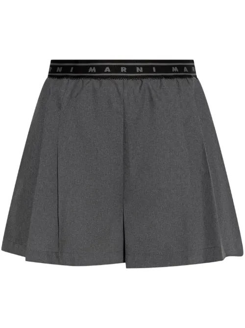 Short à design plissé - Marni - Modalova