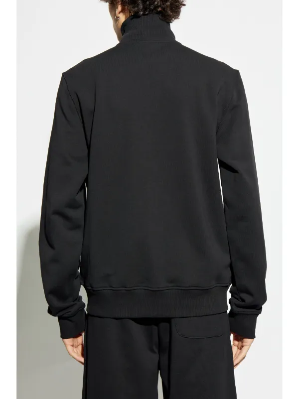 Diesel S-Ginni-Zip-Od Sweater | Black | FARFETCH AU