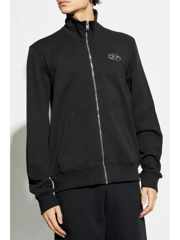 （Mac0529様用）DIESELブラック S-GINNI-ZIP-OD Diesel S-Ginni-Zip-Od Sweater | Black | FARFETCH