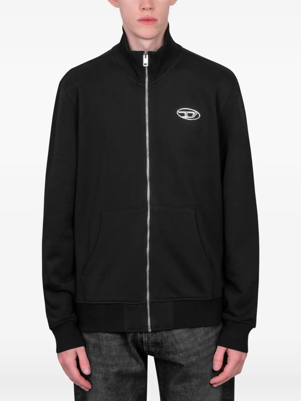 Diesel S-Ginni sweater Zwart