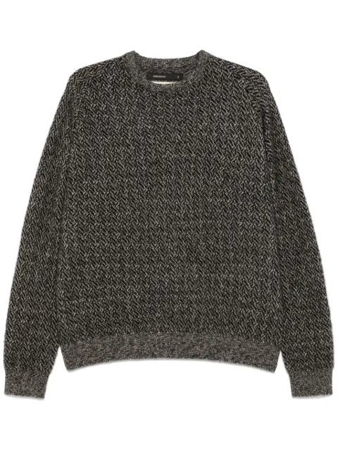 Frenckenberger herringbone-pattern sweater
