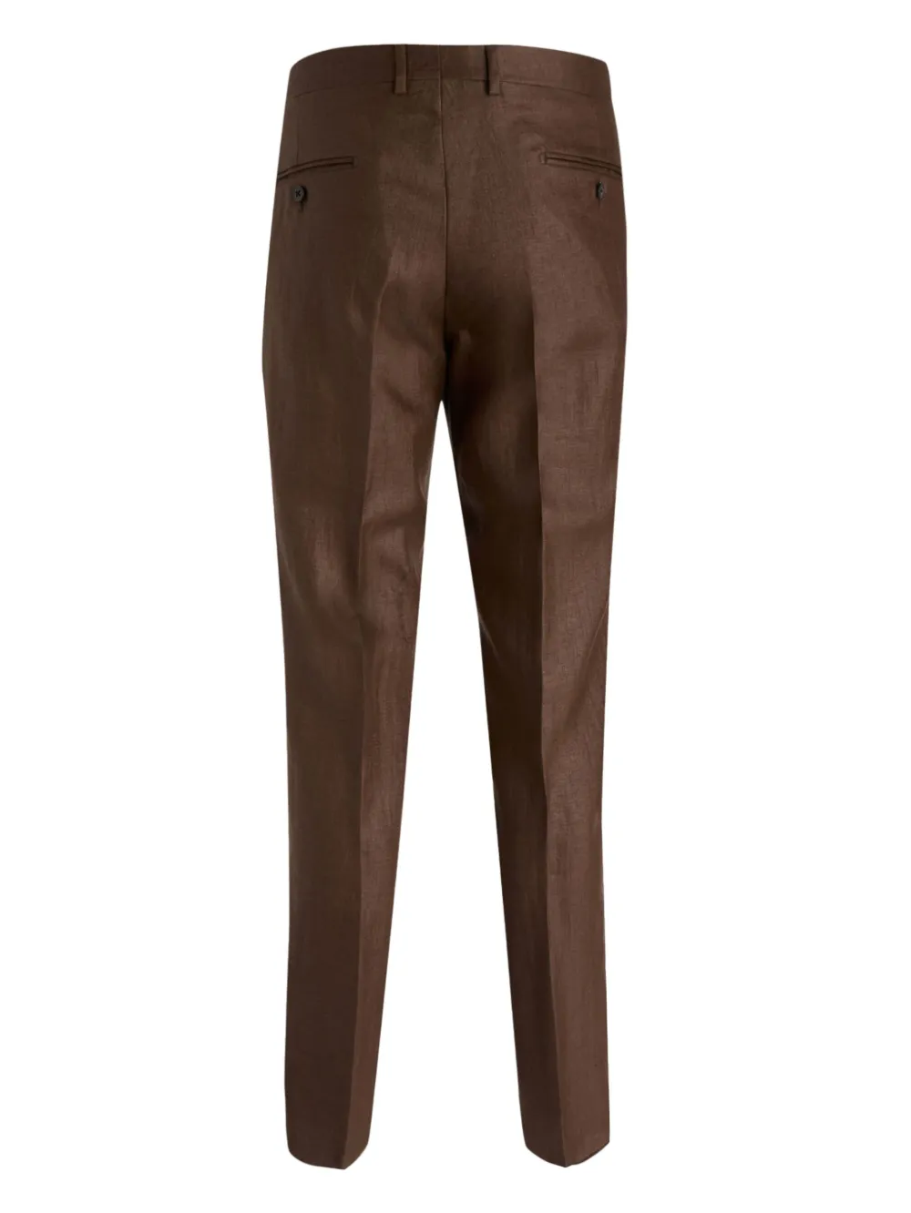 Brian Dales tapered trousers - Bruin