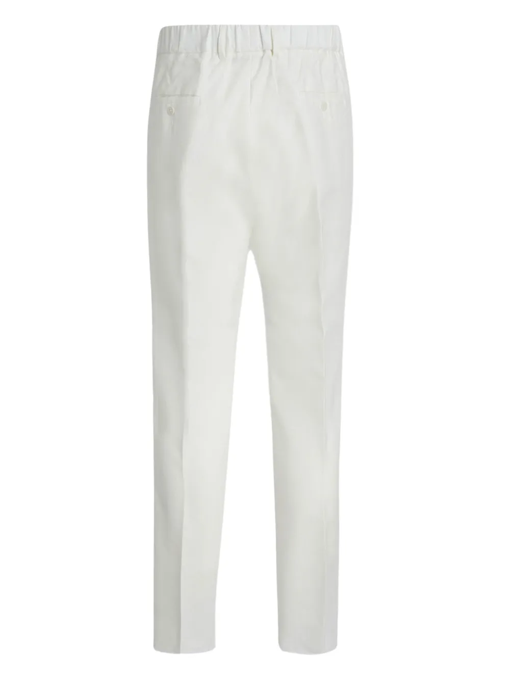 Brian Dales tapered trousers - Wit