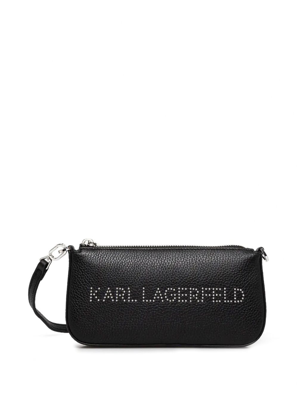 logo-studded cross body bag