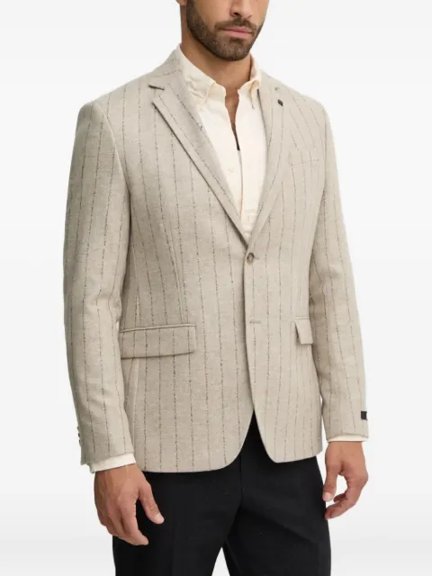 Karl Lagerfeld pinstripe pocket blazer