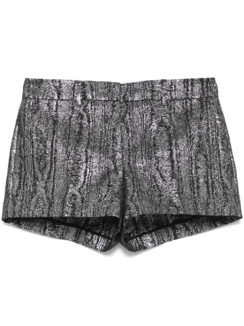 Michael Michael Kors shorts metalizados de moiré