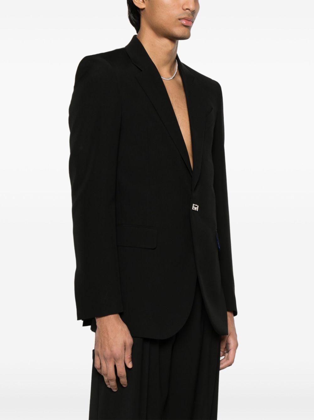 Givenchy 2G-clip wool blazer Men