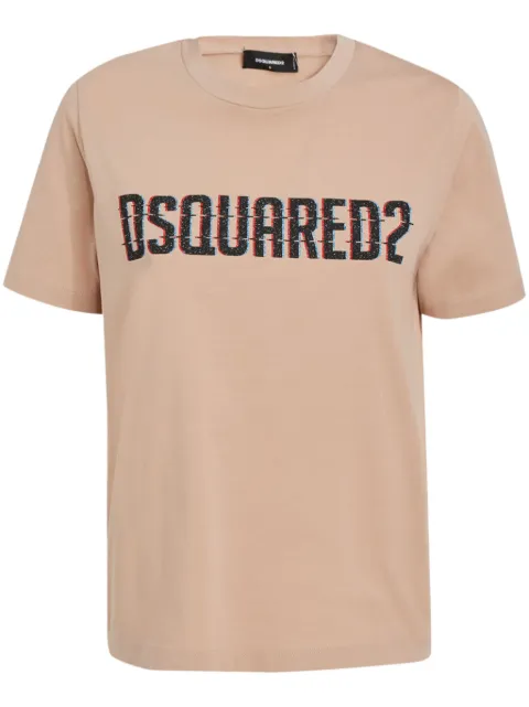 DSQUARED2 logo-print cotton T-shirt Women