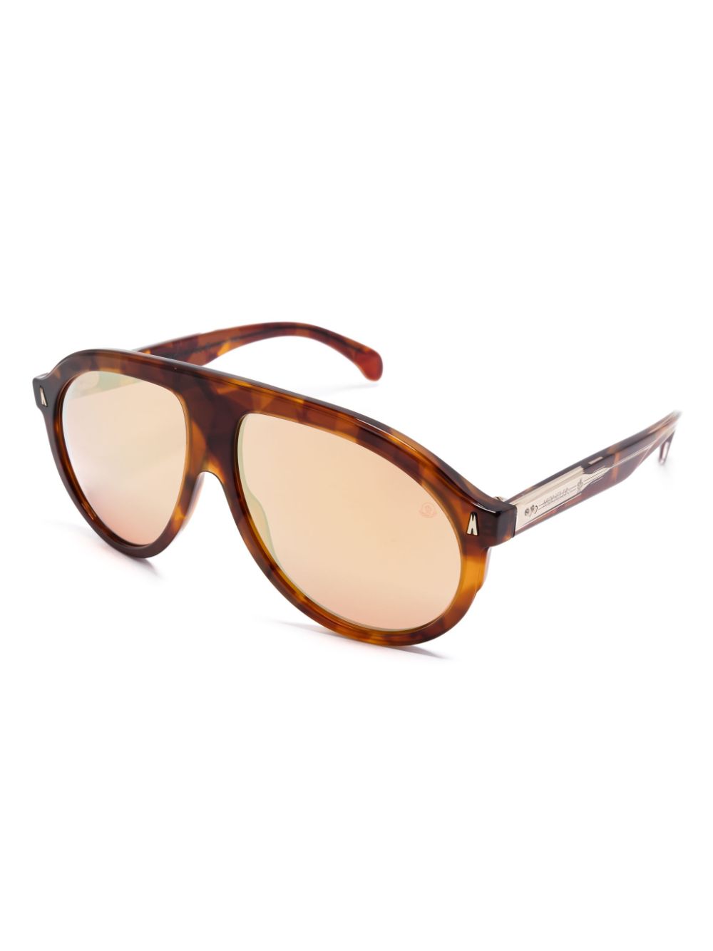 Moncler Eyewear Fhaite zonnebril - Bruin