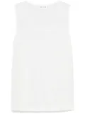 P.A.R.O.S.H. fine-knit tank top - White