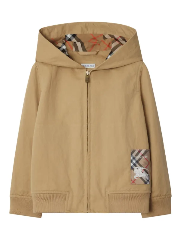Burberry Kids Equestrian Knight Jacket Brown FARFETCH PH