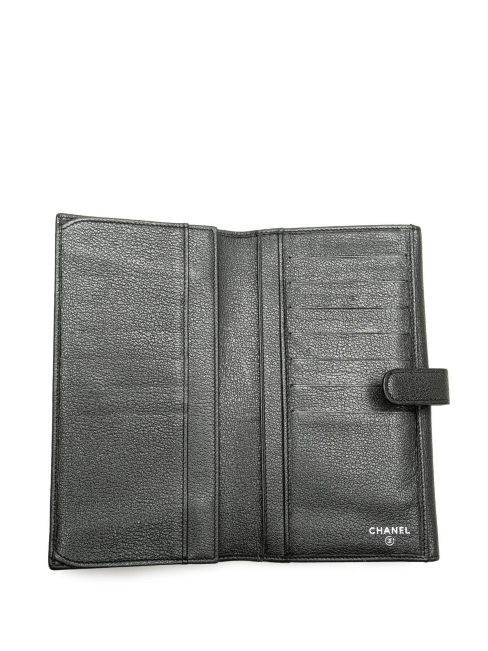 Affordable HOT SALE CHANEL 2009-2010 Calfskin Camellia Wallet long wallets Women