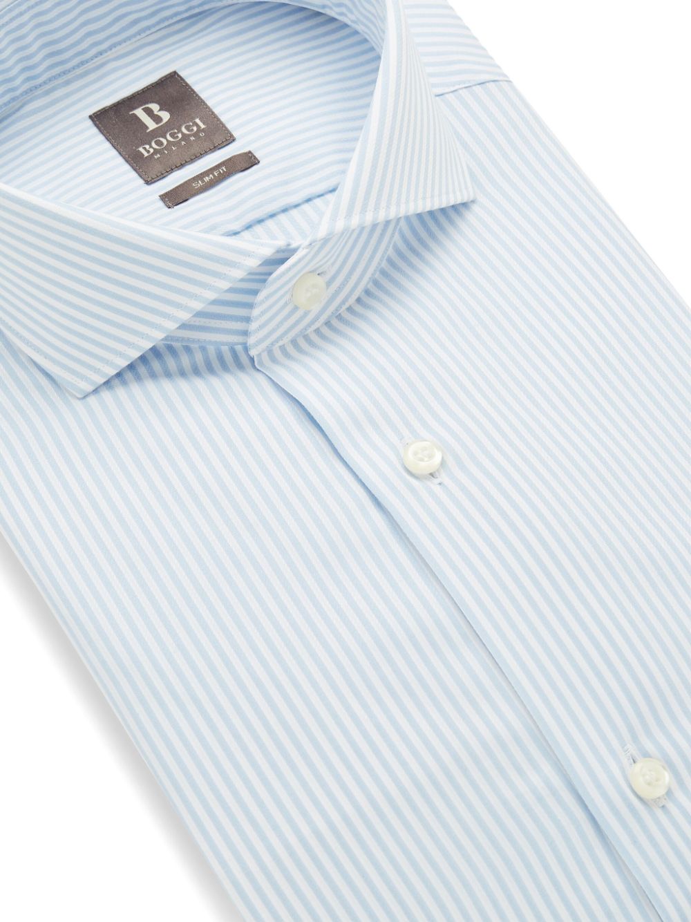 Boggi Milano stripe-pattern shirt Men