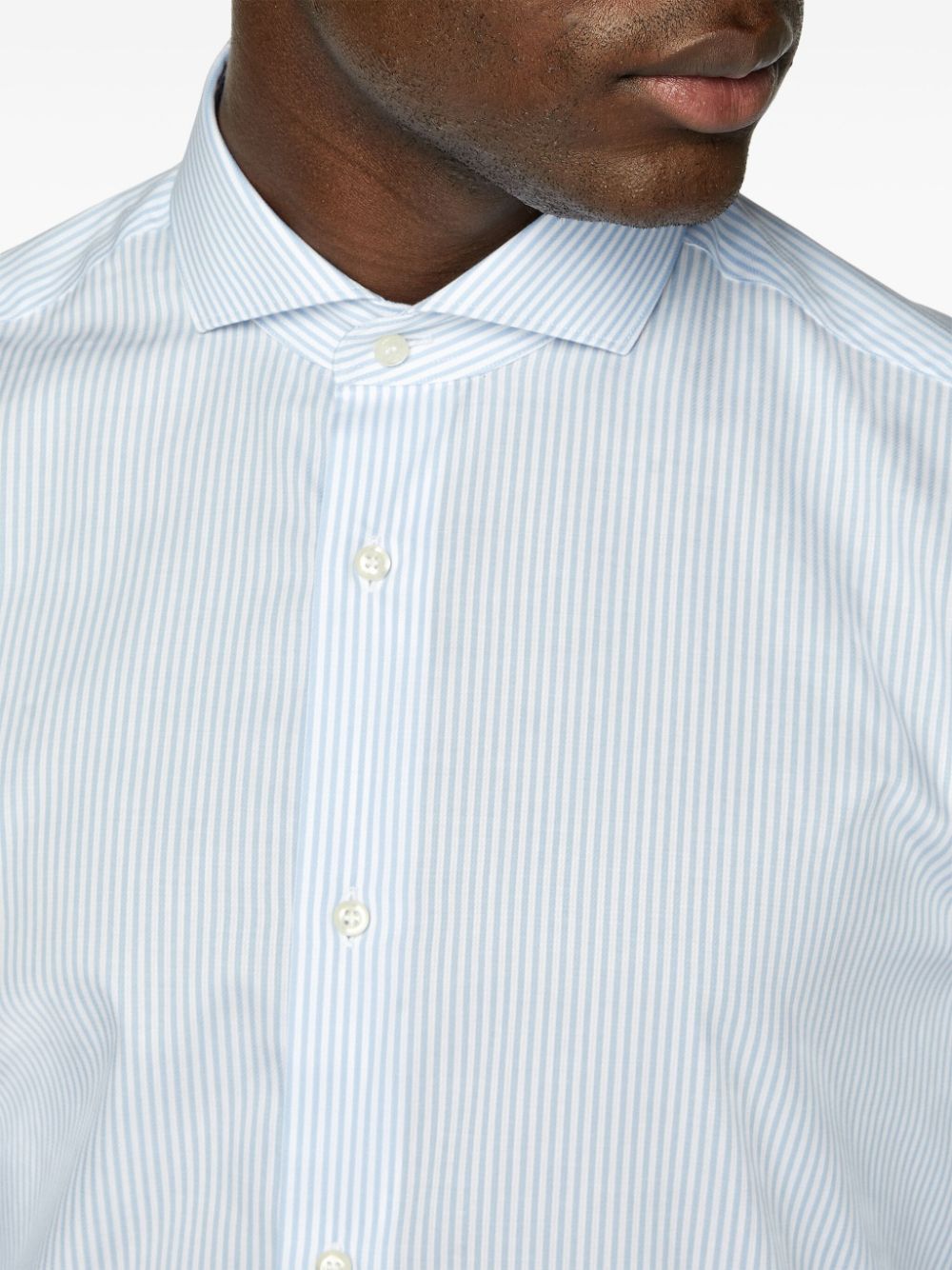 Boggi Milano stripe-pattern shirt Men