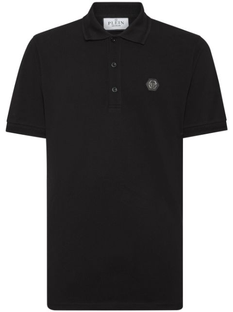 Philipp Plein Strass Teddy polo shirt Men