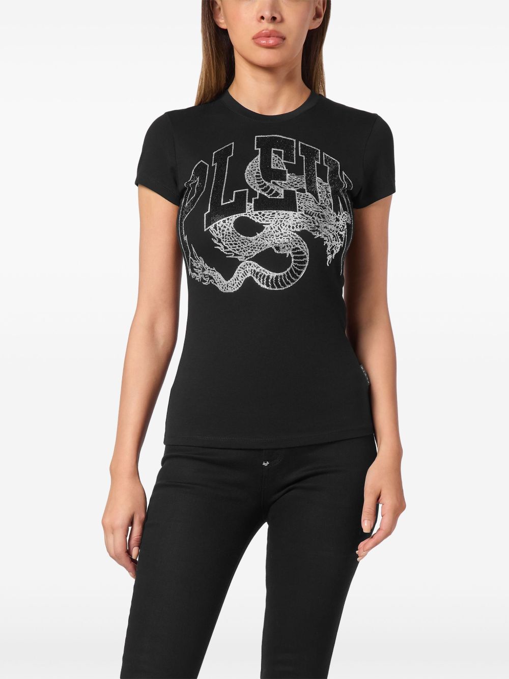 Philipp Plein Pure Dragon T-shirt Women