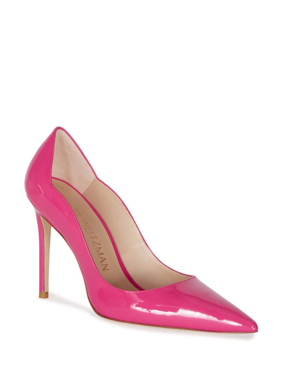 Stuart Weitzman 100mm Dorsay pumps - Roze