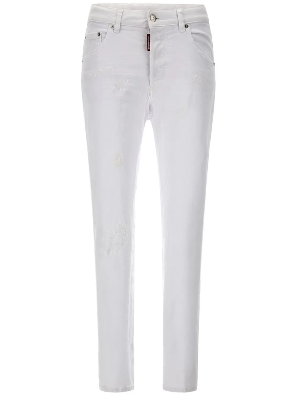 high-rise skinny jeans