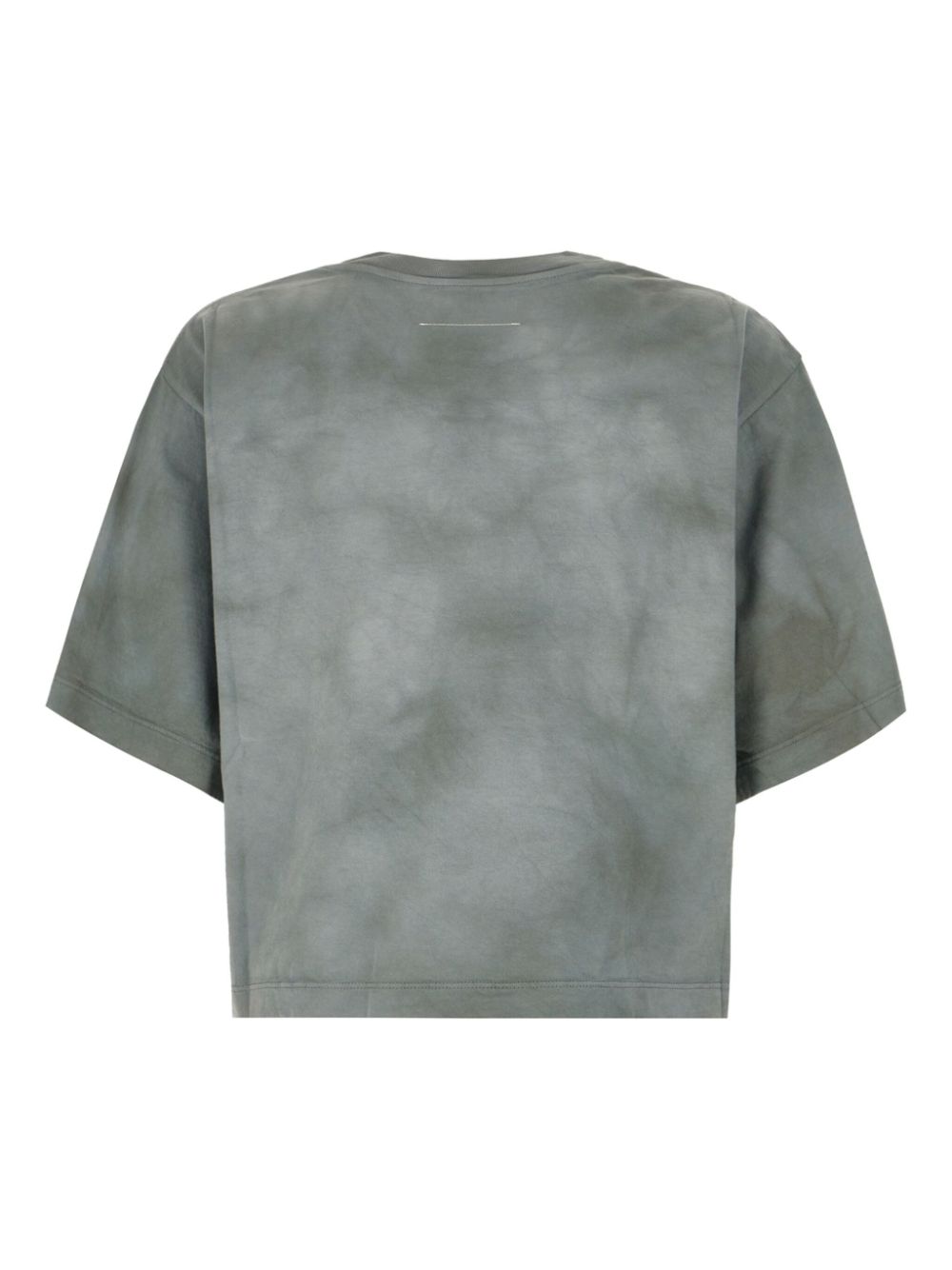 MM6 Maison Margiela printed cotton T-shirt - Grijs