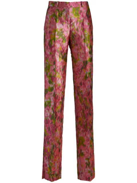 Del Core printed trousers