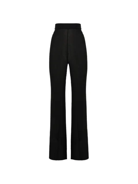 Del Core ribbed-knit trousers
