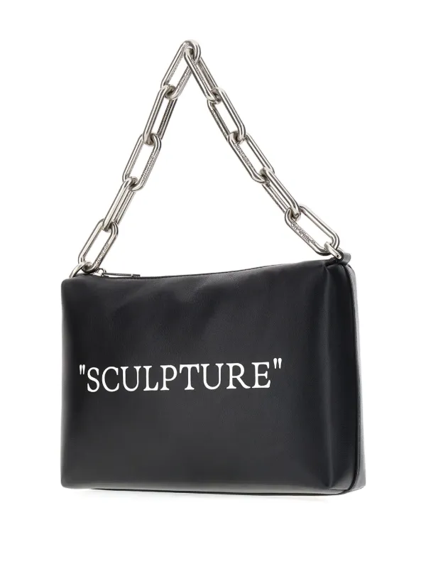 Off-White レザー トートバッグ | ブラック | FARFETCH JP