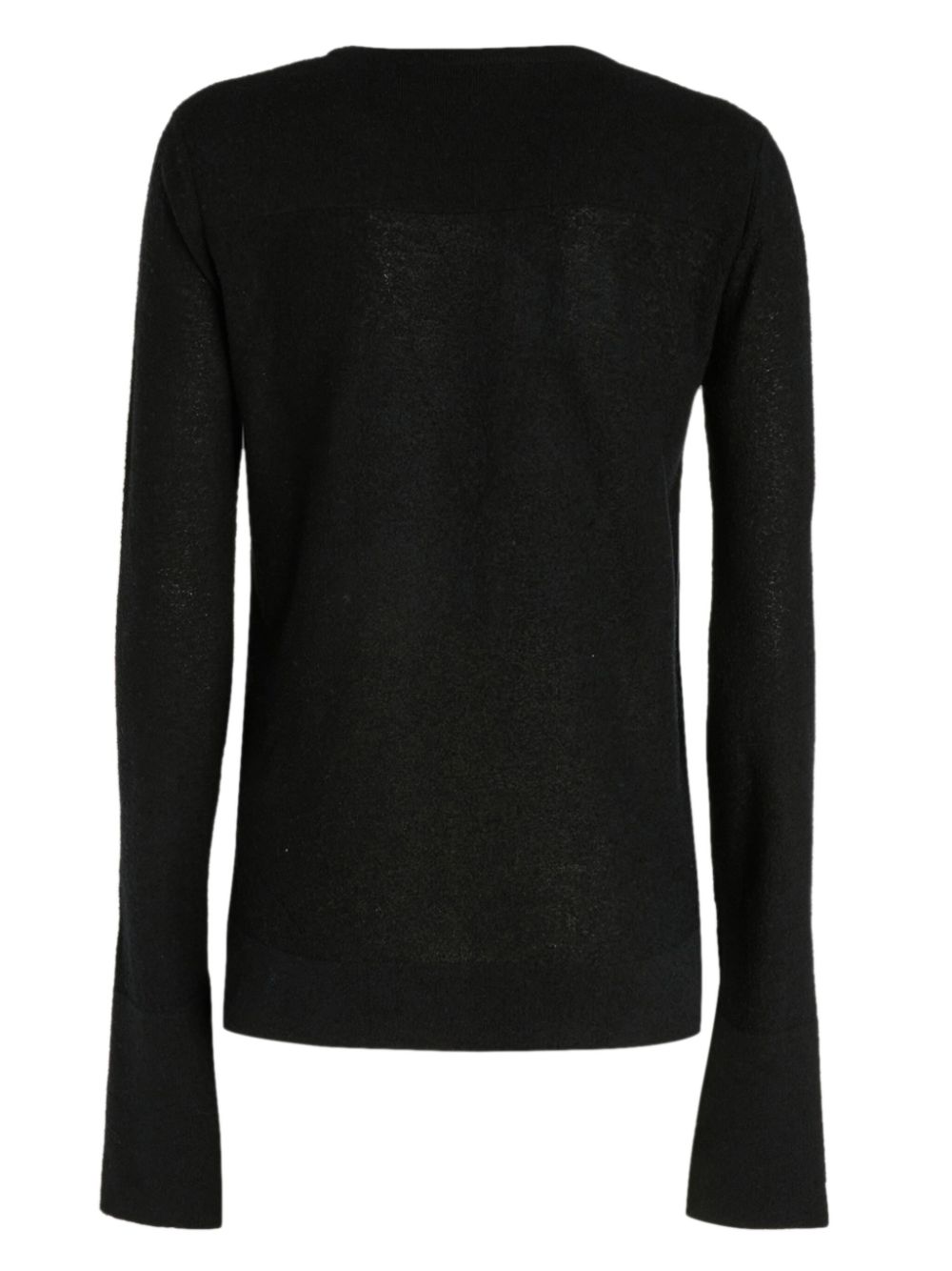 Jil Sander fine-knit jumper - Zwart