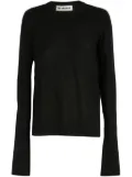 Jil Sander fine-knit jumper - Black