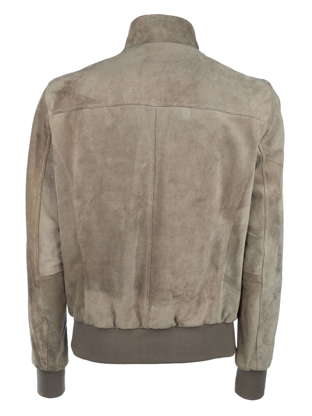 Stewart suede jacket - Neutrals