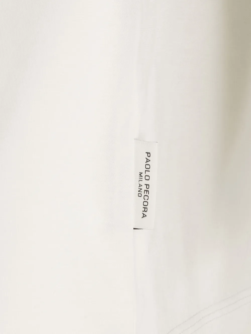Paolo Pecora Katoenen T-shirt Wit