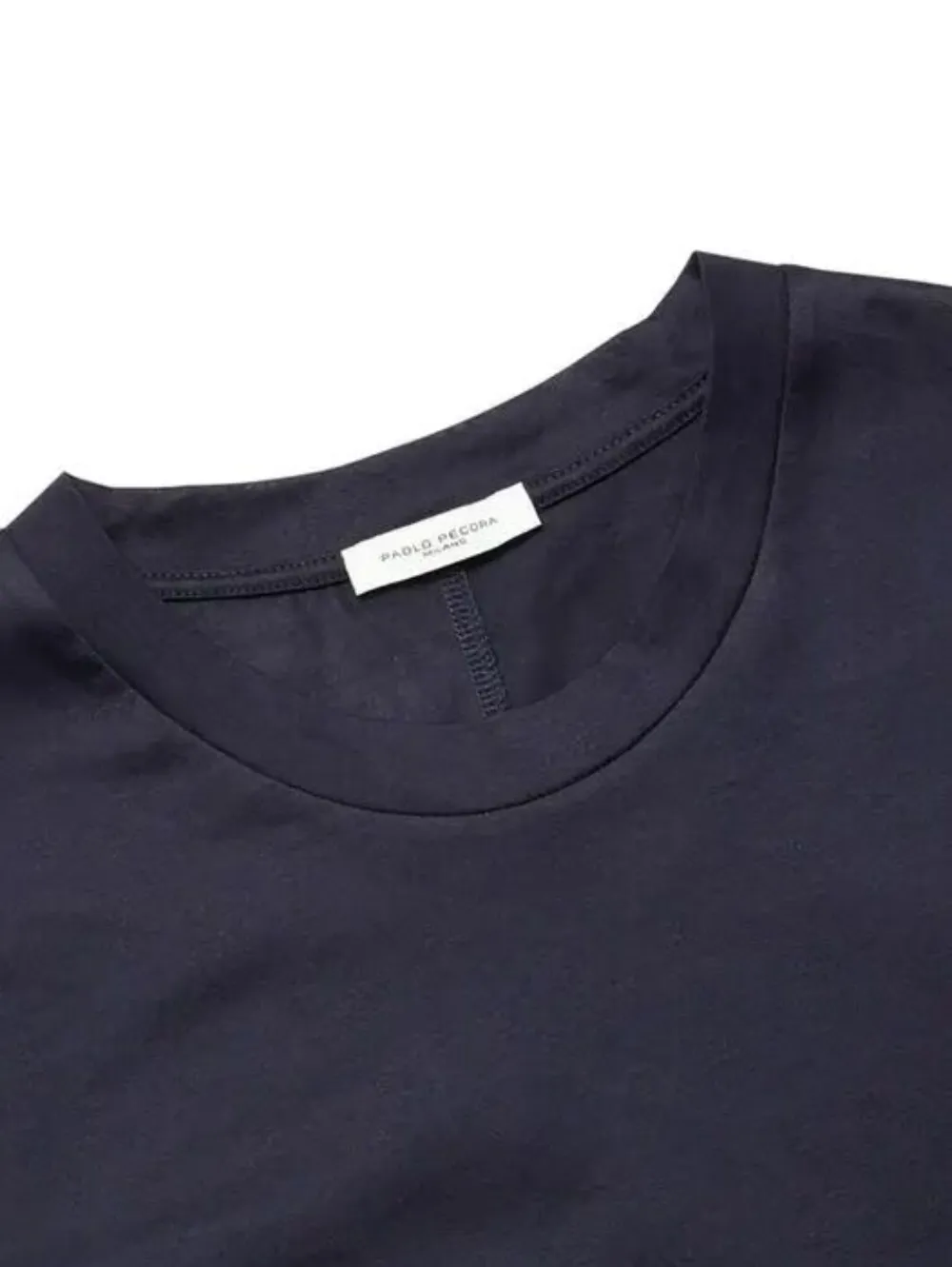 Paolo Pecora Katoenen T-shirt Blauw