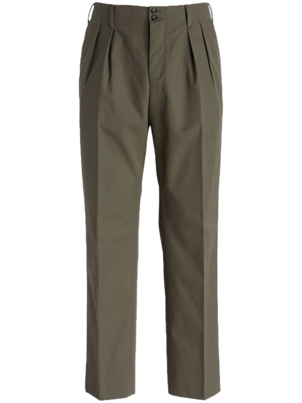 PT Torino pleated trousers - Green