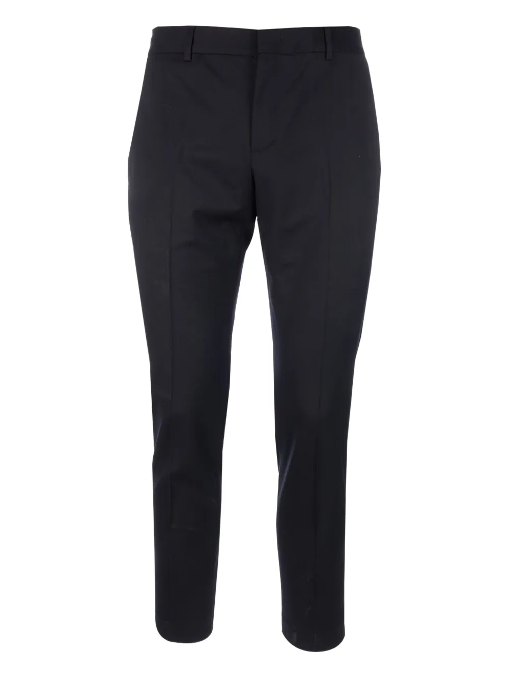 PT Torino Broek met platte voorkant Zwart