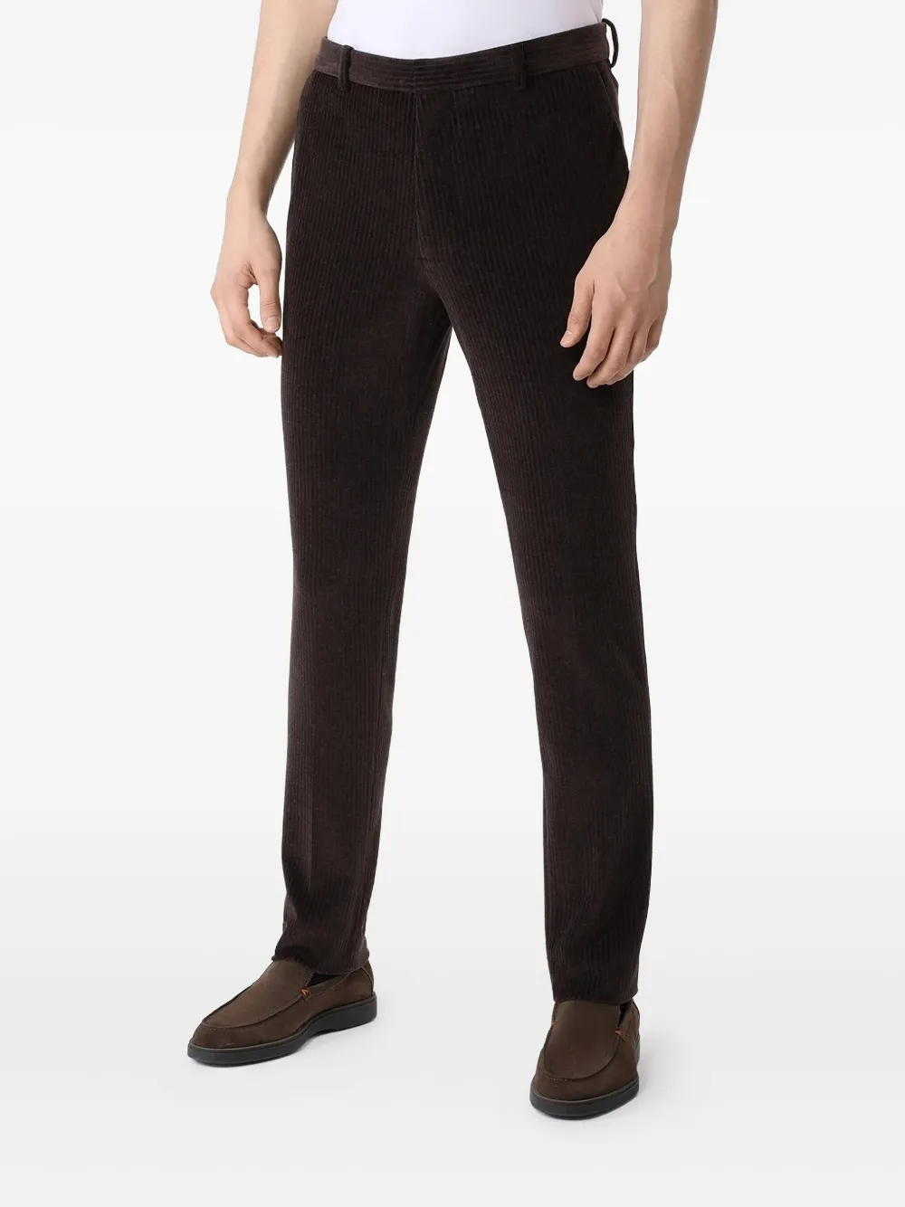 Circolo 1901 pantalones de pana con cierre de botón | marrón | Image 1