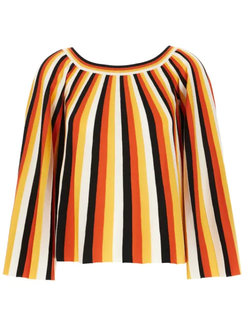 Chloé blusa con motivo de rayas