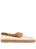 Brunello Cucinelli leather loafers - White