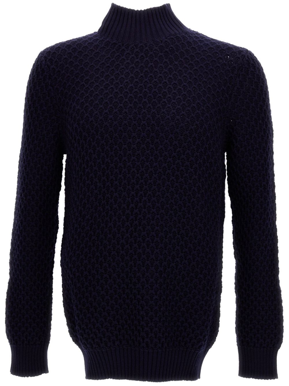 Tagliatore virgin wool sweater - Blue