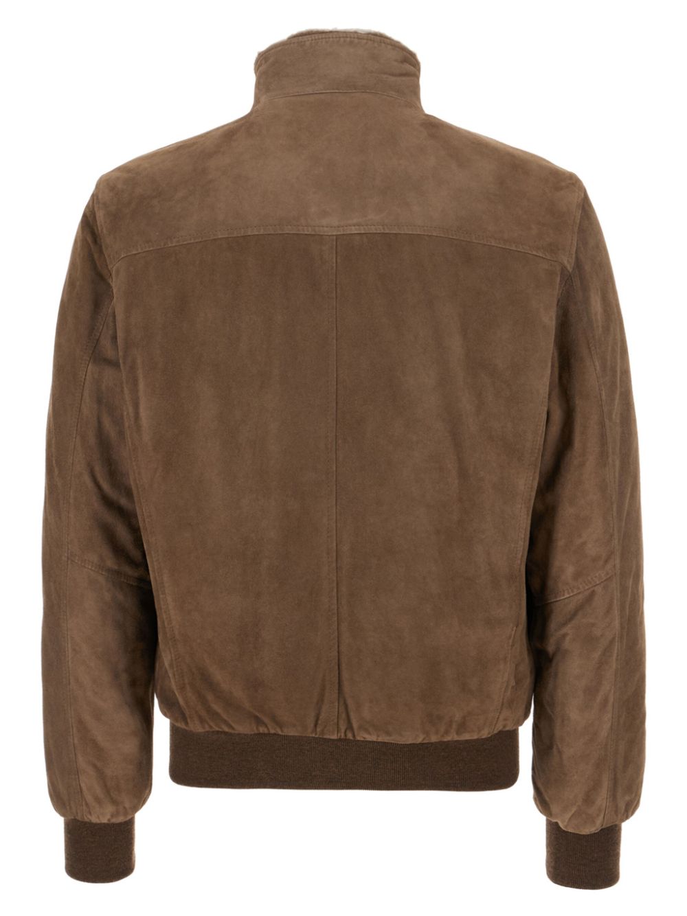 Barba suede jacket - Bruin