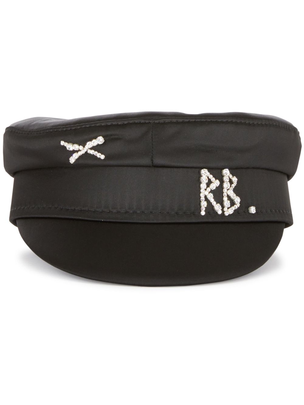 Ruslan Baginskiy rhinestone-embellished beret - Black