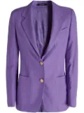 Tagliatore single-breasted blazer - Purple